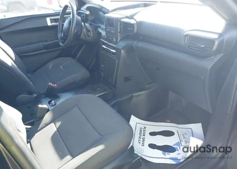 2020 Ford Police Interceptor Utility from USA, damaged, VIN 1FM5K8AB8LGA18641